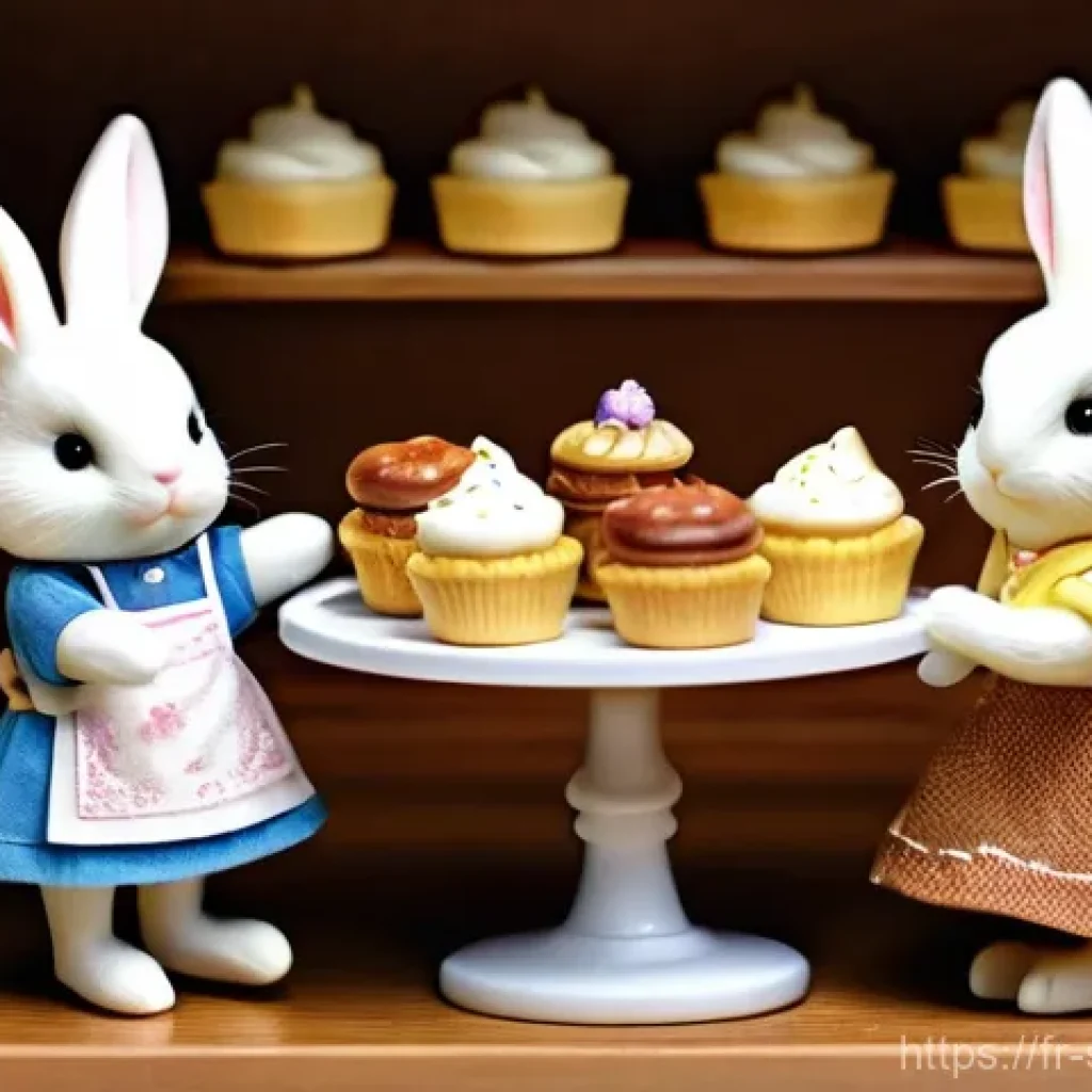 실바니안 가족 테마파크 방문기 - **Prompt 1: A Cozy Sylvanian Bakery Scene**
A highly detailed, realistic miniature photograph of...
