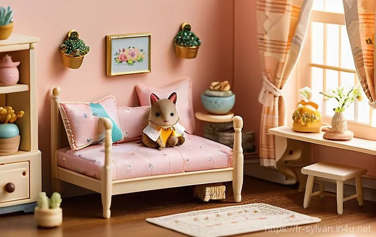 실바니안 가족 세계관 이야기 - **Prompt 2: Sylvanian Babies' Fun Day at the Amusement Park**
    "An enchanting, vibrant illustrati...