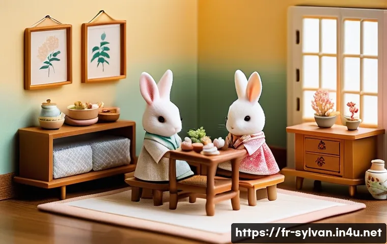 실바니안 가족과 리사와나베 스타일 비교 관련 이미지 2